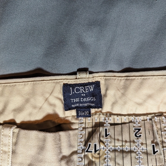 J Crew "the Driggs" chino khaki pants - Picture 2 of 6